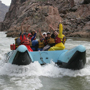 Grand Canyon river rafting tour