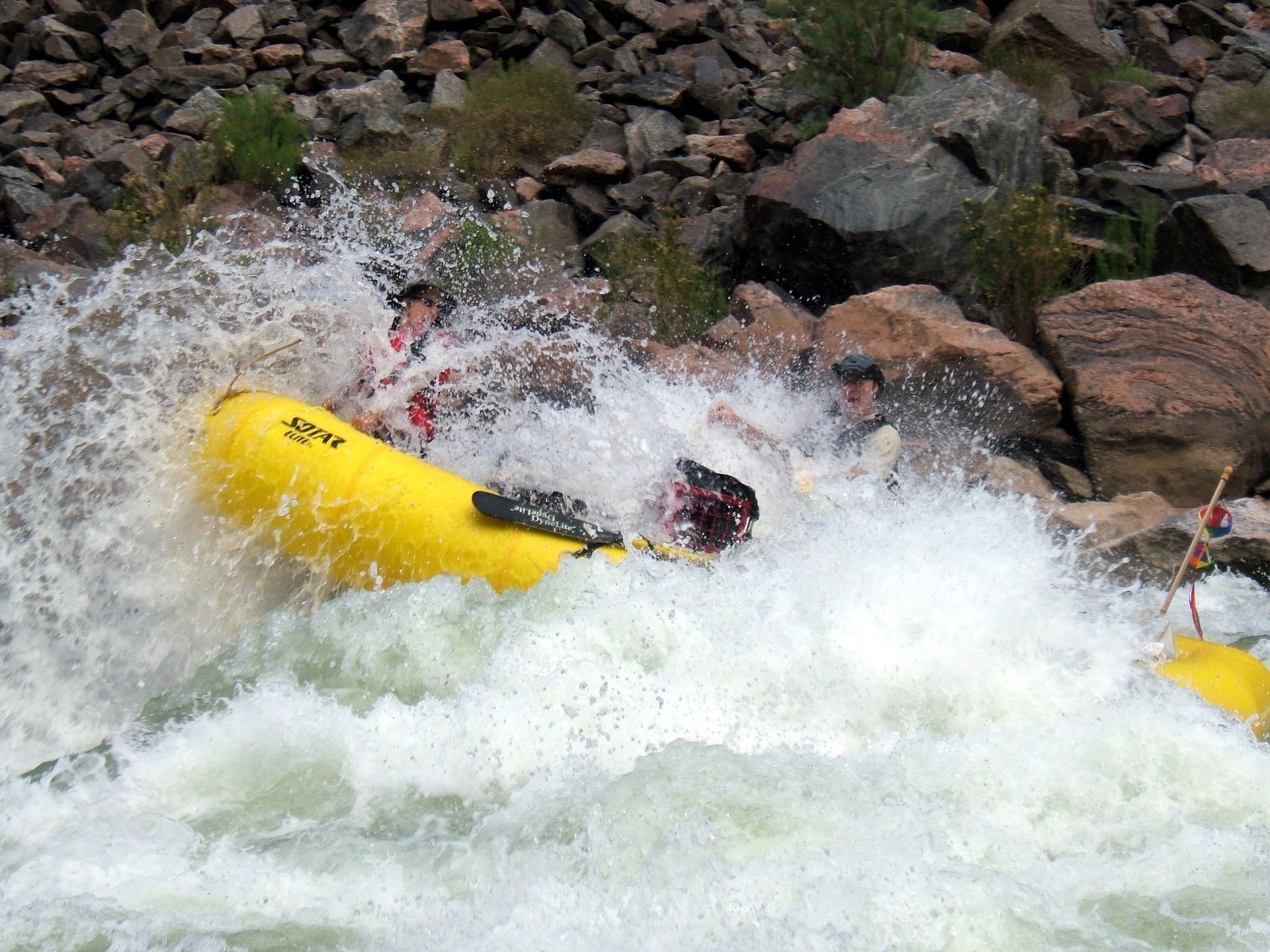 Colorado river all day white water rafting tour